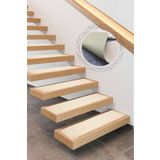 Bonny Home Comfort Vizon (5 Adet) Merdiven Halısı Pufidik Peluş Kaymaz Deri Tabanlı Basamak Paspası