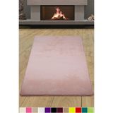 Bonny Home Elite Pudra Peluş Mutfak Halısı, 80 x 700 cm, Kaymaz Taban, Yıkanabilir