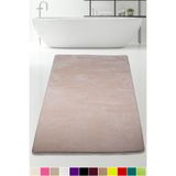 Bonny Home Elite Vizon 60x100 cm Banyo Paspası, Peluş, Kaymaz Tabanlı