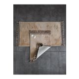 Bonny Home Elite Vizon Ponpon Saçaklı Peluş 2'li Banyo Paspası Halısı Kaymaz Taban Klozet Takımı Püsküllü