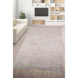 Bonny Home Krem Leke Tutmaz Yıkanabilir Kaymaz Saçaklı Mutfak Halısı, 100 x 200 cm