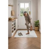 Bonny Home Montera Sisal Krem Antre Paspası Kapı İçi Giriş Halısı Kapı Önü -7010