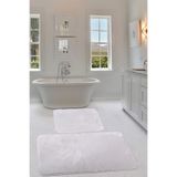 Bonny Home Relax Gri Köşeli 2'li Banyo Paspası Seti, 60x100 + 50x60 cm, Kaymaz Yıkanabilir