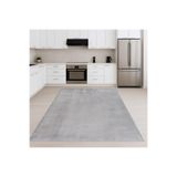 Bonny Home Relax Gri Mutfak Halısı, Kaymaz Tabanlı, Makinede Yıkanabilir, 80 x 250 cm