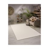 Bonny Home Relax Krem Yolluk, 100x500 cm, Peluş, Kaymaz Tabanlı, Yıkanabilir