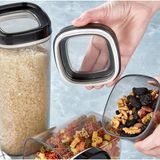 Bonny Mugiss Bonny Erzak Saklama Kabı 3lü Set 1800ML 1000ML 600M - Siyah