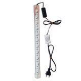 Bonny Nice Akvaryum Aydınlatma Çubuk Bar LED Alüminyum Kasa Beyaz Işık 50 cm