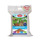 Bonny Nice Doğal Çam Pelet Ginepig Kafes Altlığı 10 Kg 20 Lt (3 Adet)