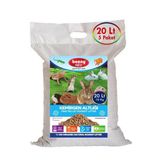 Bonny Nice Doğal Çam Pelet Ginepig Kafes Altlığı 10 Kg 20 Lt (5 Adet)