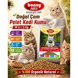 Bonny Nice Doğal Kedi Kumu Çam Pellet 5 Kg 10 Lt