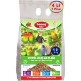 Bonny Nice Doğal Kuş Kumu Çam Pelet Bülbül Kuş Kafes Altlığı 2 Kg 4 Lt (5 Adet)