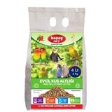 Bonny Nice Doğal Kuş Kumu Çam Pelet Bülbül Kuş Kafes Altlığı 2 Kg 4 Lt
