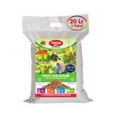 Bonny Nice Doğal Kuş Kumu Çam Pelet Papağan Kuş Kafes Altlığı 10 Kg 20 Lt (2 Adet)