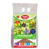 Bonny Nice Doğal Kuş Kumu Çam Pelet Papağan Kuş Kafes Altlığı 2 Kg 4 Lt
