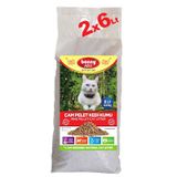 Bonny Nice Doğal Pellet Çam Peleti Kalın 2 x 6 lt Kedi Kumu