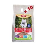 Bonny Nice Organik Çam Pelet 10 x 3 lt Kedi Kumu