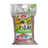 Bonny Nice Organik Çam Pelet Evcil Kuş Kafes Altlığı 5 kg 9 l x 10 Paket