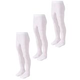 Bonny Silver Koku Yapmayan Külotlu Kız Çocuk Beyaz Gümüş Çorap 3'lü Paket Beyaz 9-10 Yaş