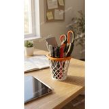 Bonolupo Basketbol Potası Masaüstü Kalemlik - Dekoratif Ofis Organizeri (10 Cm)