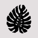 BONPERLA Monstera Yaprağı Metal Duvar Sanatı - Modern Tropikal Bitki Dekoru - Bohem ve Çağdaş Evler için Botanik Siluet (59,6 x 51,1 cm)