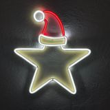 Bonperla Noel Dekorları Seti, Noel Duvar Sanatı, Neon Metal Duvar Sanatı, Işıklı Geyik, Yıldız, Ağaç, Mutlu Noeller Süslemeleri, Neon Duvar Tabelası, Ev Ofis Otel Pub Bar Kafe Duvar Dekoru (Yıldız)