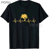 Bonsai Ağacı Japon Unisex T-Shirt model9 - Siyah - XL