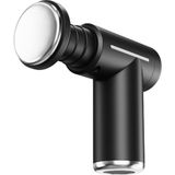 Bontec Masaj Aleti, Sıcak/soğuk Kompresli Titreşimli Masaj Tabancası, 6 Farklı Başlık, 3200 Rpm Titreşim Gücü, Uzun Batarya Süresi, Omuz, Boyun, Sırt, Bel, Kol ve Bacak Ağrıları Için - Siyah
