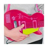 Bontempi Icom 24 5872 Rock Gitar Ayaklı Mikrofonlu, Pembe - Option-1 - Ahşap