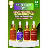 Bontia Gençlik Sırrı Seti – Nar, Kayısı, Kuşburnu & Üzüm Çekirdeği Yağı - Yaşlanma Karşıtı Doğal Cilt Bakımı - 20 ml