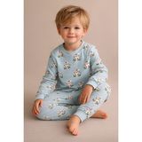 Bony Socks Çocuk Hayvan Desenli Pijama Takımı Mavi - 2