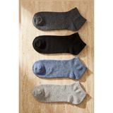 Bony Socks Erkek 4'lü Paket Step Çorap Mix - 43 - 46