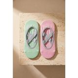 Bony Socks Kadın 2'li Asta Yoga / Pilates Çorabı Pembe / Açık Yeşil - 39 - 42 - Pembe - Açık Yeşil