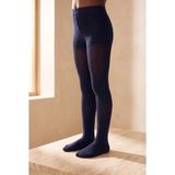 Bony Socks Kız Çocuk 40 Denye Opak Lacivert Külotlu Okul Çorabı - 2 - 4 - 166-Lacivert