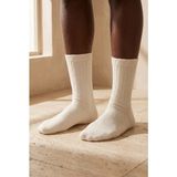 Bony Socks Unisex Kalın Soket Çorap Beyaz - Standart