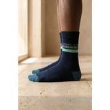 Bony Socks Unisex Şeritli Padel Club Lacivert Soket Çorap
