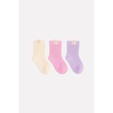 Bony&Katia 3 Lü Paket Fairytale Bebek Soket Çorap,0-12 Ay