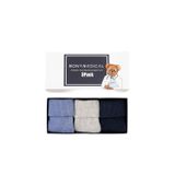 Bony&Katia 3 Lü Paket Medikal Bebek Çorap,0-3 Ay