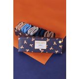 Bony&Katia 5'Li Paket Yenidoğan Bamboo Bebek Çorap Renkli,0-3 Ay Blue Mix