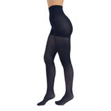 Bony&Katia Kadın 40 Denye Opak Külotlu Çorap Lacivert,Xl