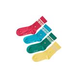 Bony&Katia Pantone Renkli 4'Lü Kutulu Soket Çorap,35-39