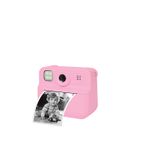 Bood Anında Baskı Çocuk Fotoğraf Makinesi Pembe