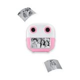 Bood Baskılı Pembe Çocuk Fotoğraf Makinesi - Çok Renkli