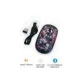 Bood GR-80 Kablosuz Mouse | Sessiz Tıklama, Ergonomik, 2.4G USB Alıcılı, Ofis & Oyun