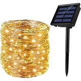 Bood Güneş Enerji Sl-65 100 LED Solar Enerjili Peri LED Işık Güneş Enerjili 1,5 Watt - Ahşap