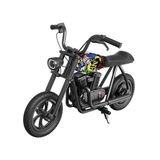 Bood Mini Çocuk Motoru 160 W 13 km Menzil Elektrikli Scooter Siyah