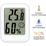 Bood NM-30 Dijital Termometre | Nem Ölçer, Sıcaklık & Nem Takip Cihazı, LCD Ekran