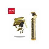 Bood Technology Saç Sakal Şarjlı Tıraş Makinesi Ense Çizim Tüm Vücut Tüyü Kesme Golden Dragon Profesyonel