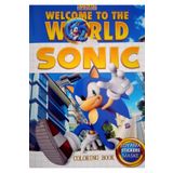 booddie Sonic Boyama Kitabı Stickerlı & Arka Kapak Kesilerek Maskeli ,16 sayfa Boyanacak Sayfalı