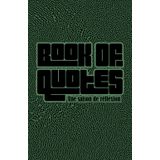 Book Of Quotes: Une saison de réflexion