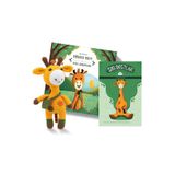 Bookids Publishing Sıkı Dostlar Zürafa Paff Hikaye, Etkinlik Kitabı ve Amigurumi Oyuncak